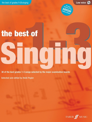 Best Of Singing Grade 1-3 Low Voice/CD