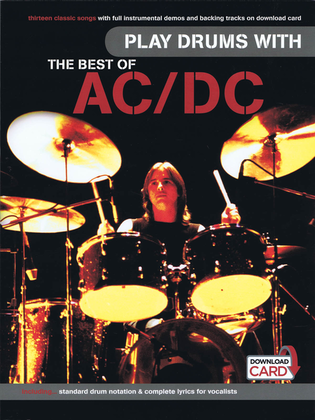 Book cover for Play Drums with the Best of AC/DC