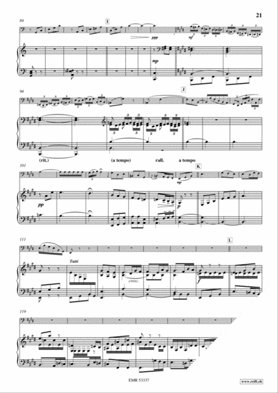 Concerto in A Minor Piano Accompaniment scores gallery preview page 9