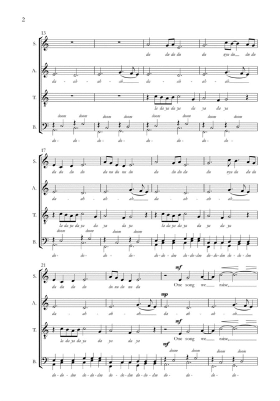 Grace Grace 4-Part scores gallery preview page 2