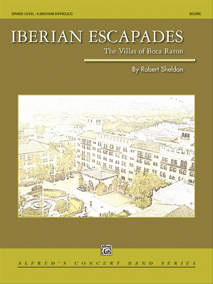 Iberian Escapades (score only) Concert Band scores gallery preview page 1