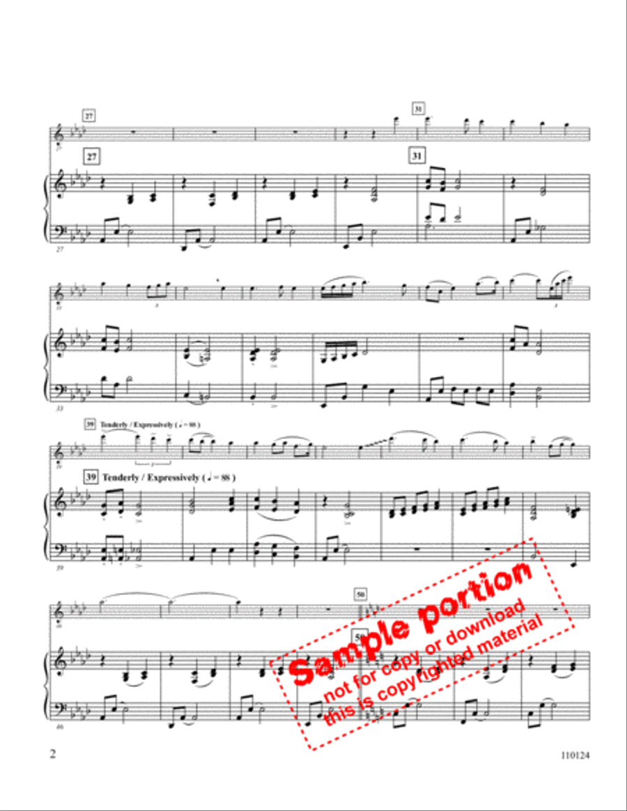 Tender Night Medley Oboe scores gallery preview page 3