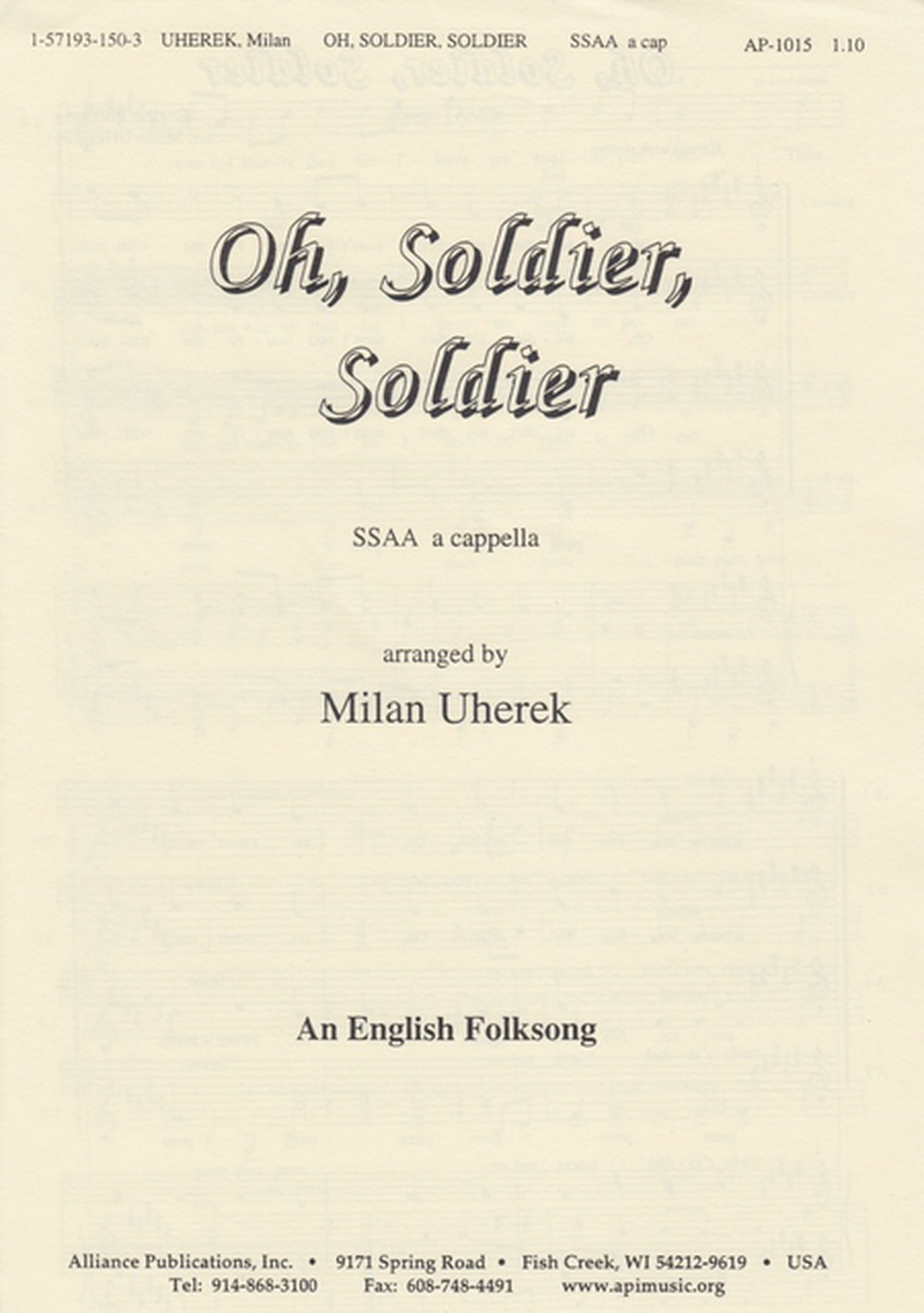 Oh, Soldier, Soldier