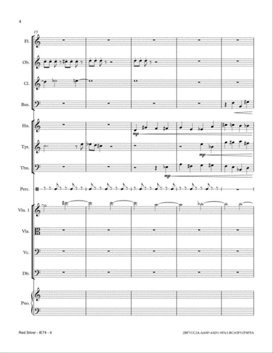 Red Silver Full Orchestra scores gallery preview page 4