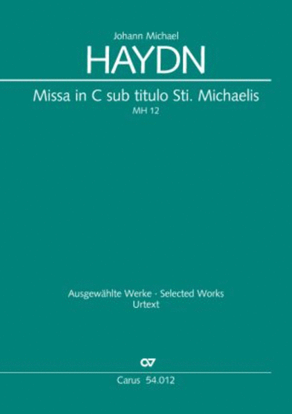 Missa Sti Michaelis auch Org MH 12
