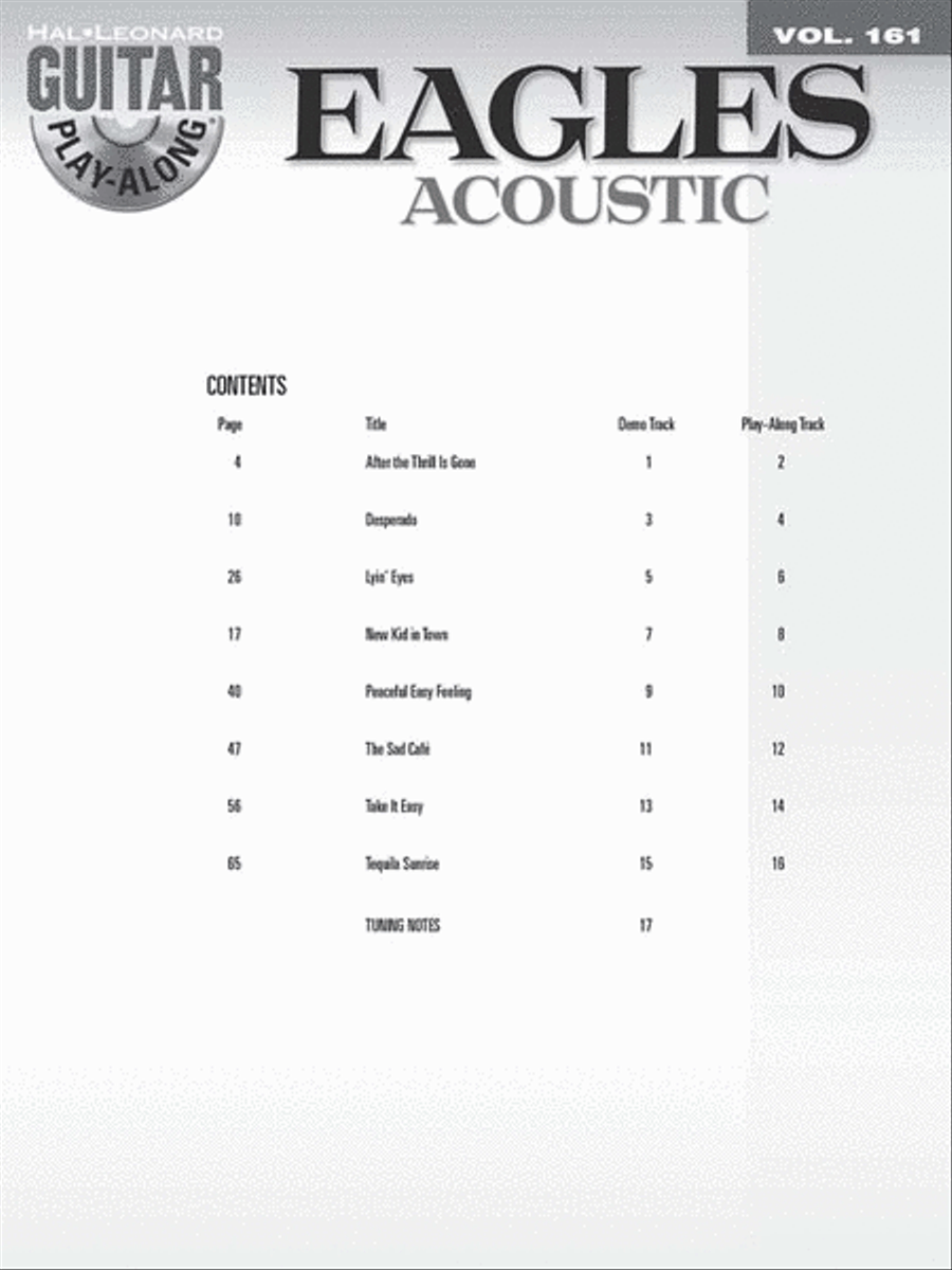 The Eagles – Acoustic The Eagles – Acoustic Acoustic Guitar scores gallery preview page 2