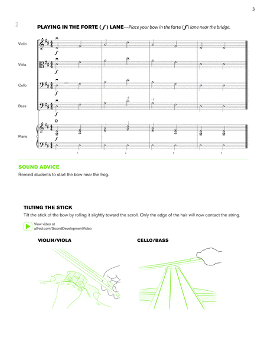 Sound Innovations for String Orchestra -- Sound Development Chamber Orchestra scores gallery preview page 9