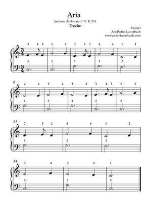 Aria From Sonata K.331