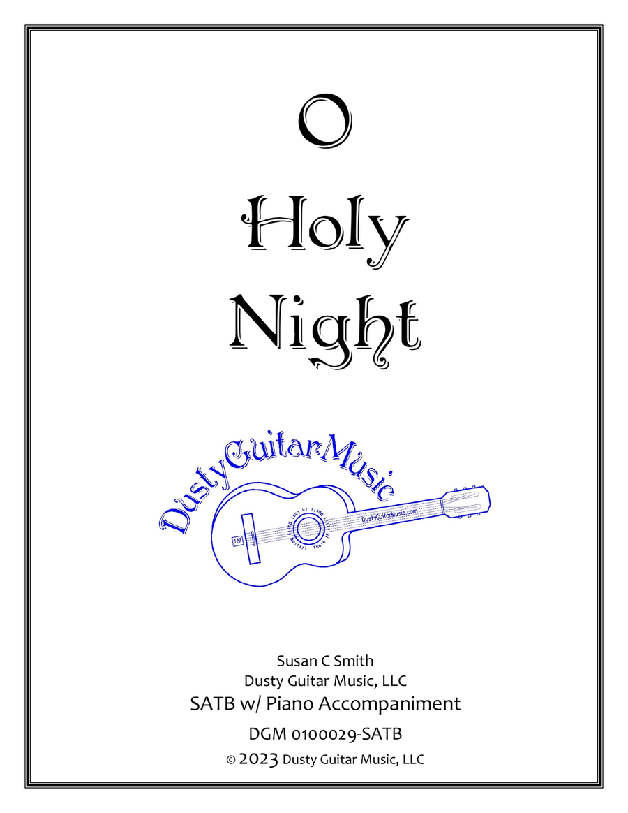 O Holy Night O Holy Night 4-Part scores gallery preview page 1