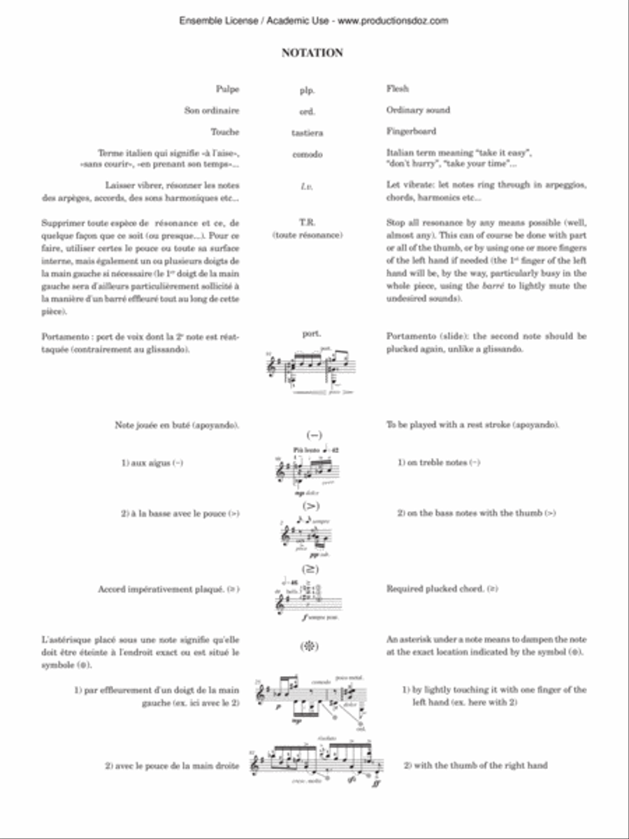 Anyway Classical Guitar scores gallery preview page 4