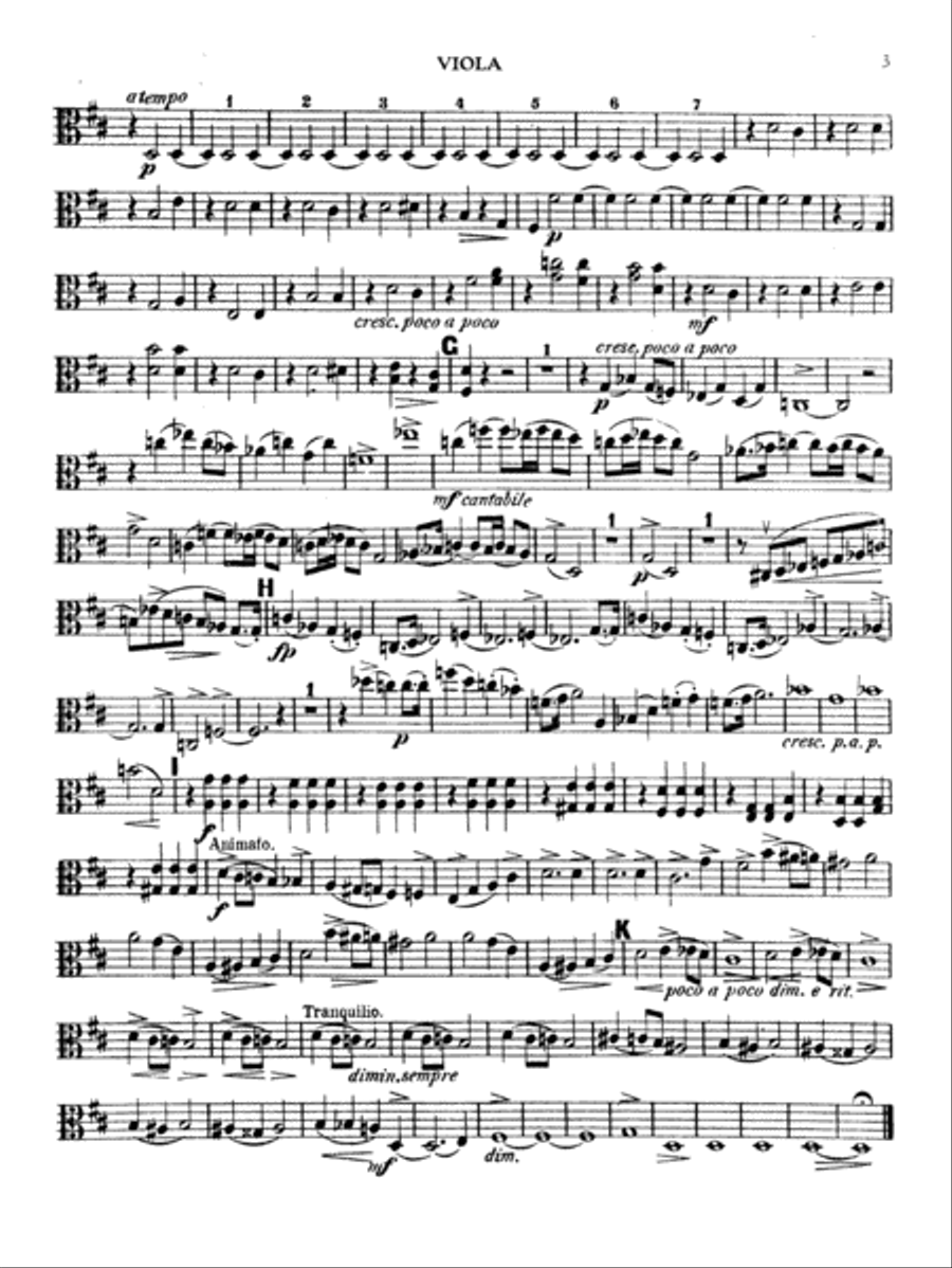 Borodin: String Quartet No. 2 in D Major String Quartet scores gallery preview page 3