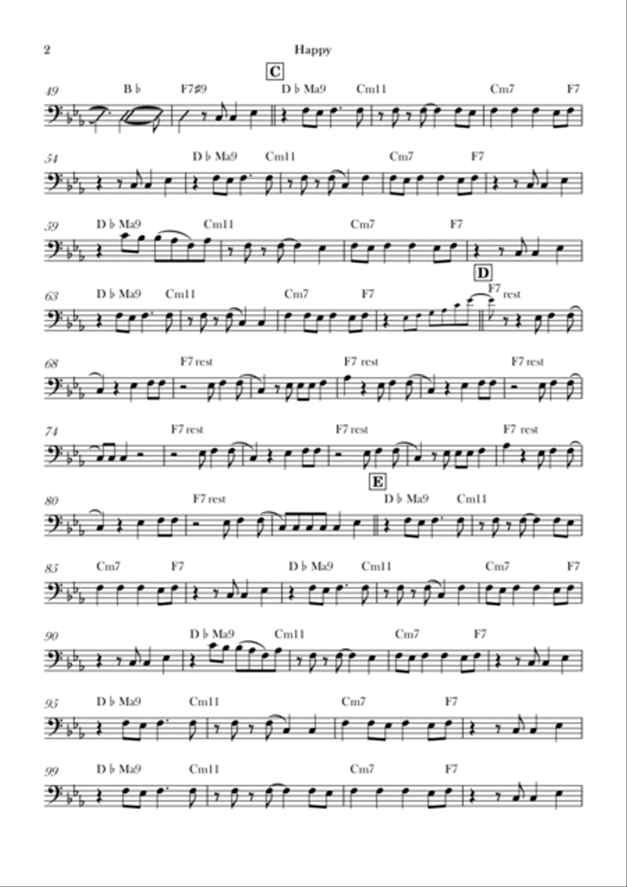 Happy Double Bass scores gallery preview page 2