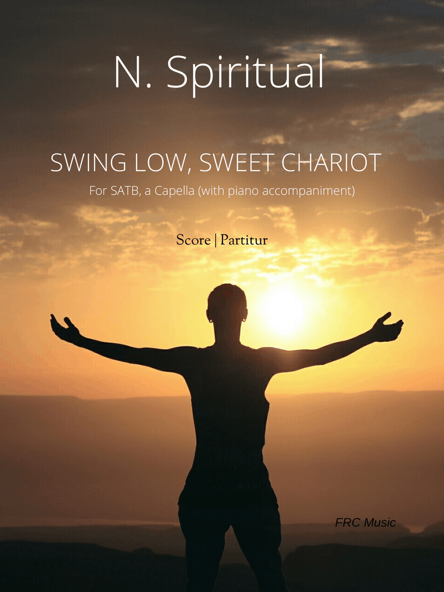 Swing low, sweet chariot for Choir SATB, a cappella 4-Part scores gallery preview page 1