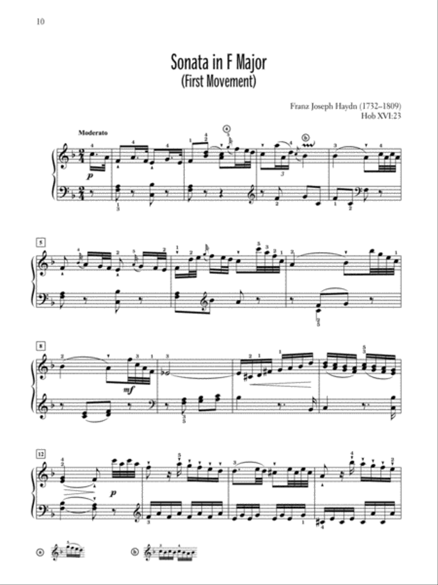 Audition Repertoire for the Advancing Pianist, Book 3 Piano Method scores gallery preview page 3