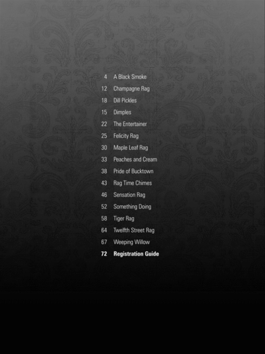 Ragtime Classics Electronic Keyboard scores gallery preview page 2