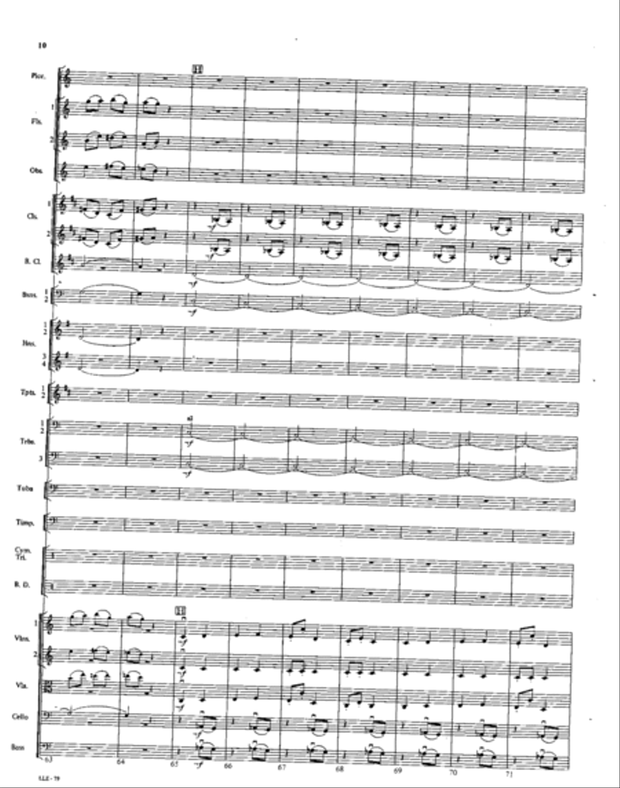 Symphony No. 2 in C (Little Russian): Finale Orchestra scores gallery preview page 9