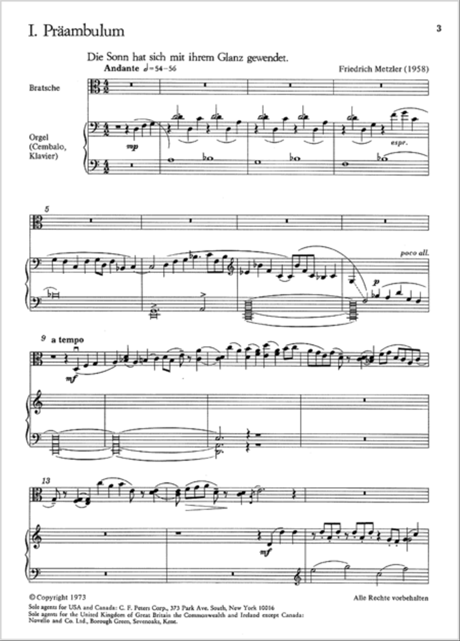 Die Sonn hat sich mit ihrem Glanz gewendet Viola scores gallery preview page 2