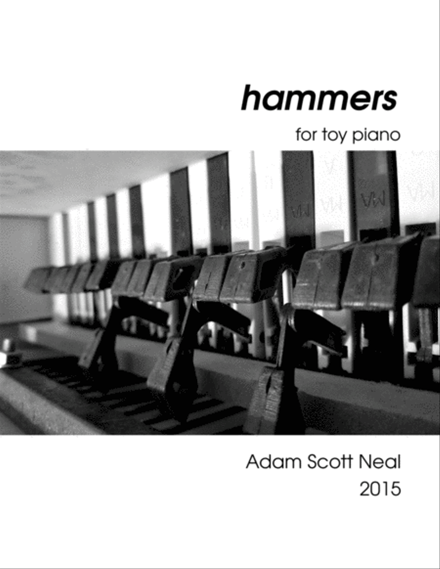 hammers hammers Piano Solo scores gallery preview page 1