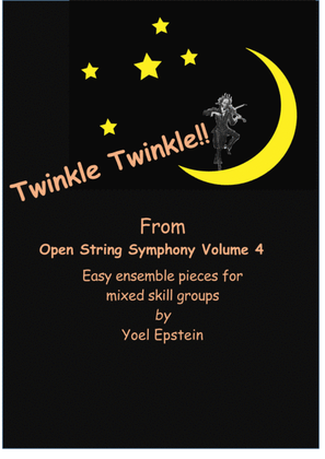 Book cover for Twinkle Twinkle Little Star - Easy Ensemble pieces for mixed skill level violinists