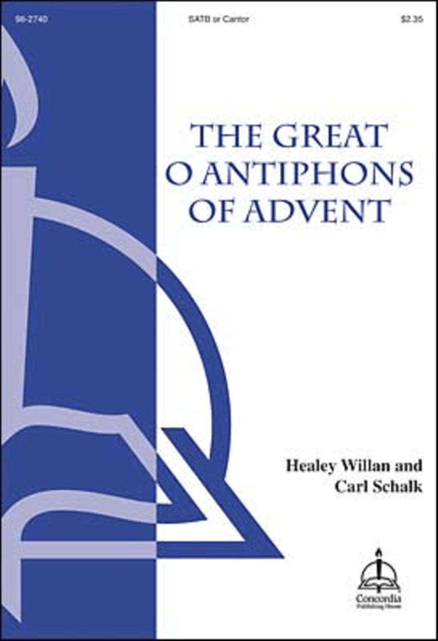 The Great O Antiphons of Advent (Willan/Schalk) 4-Part scores gallery preview page 1