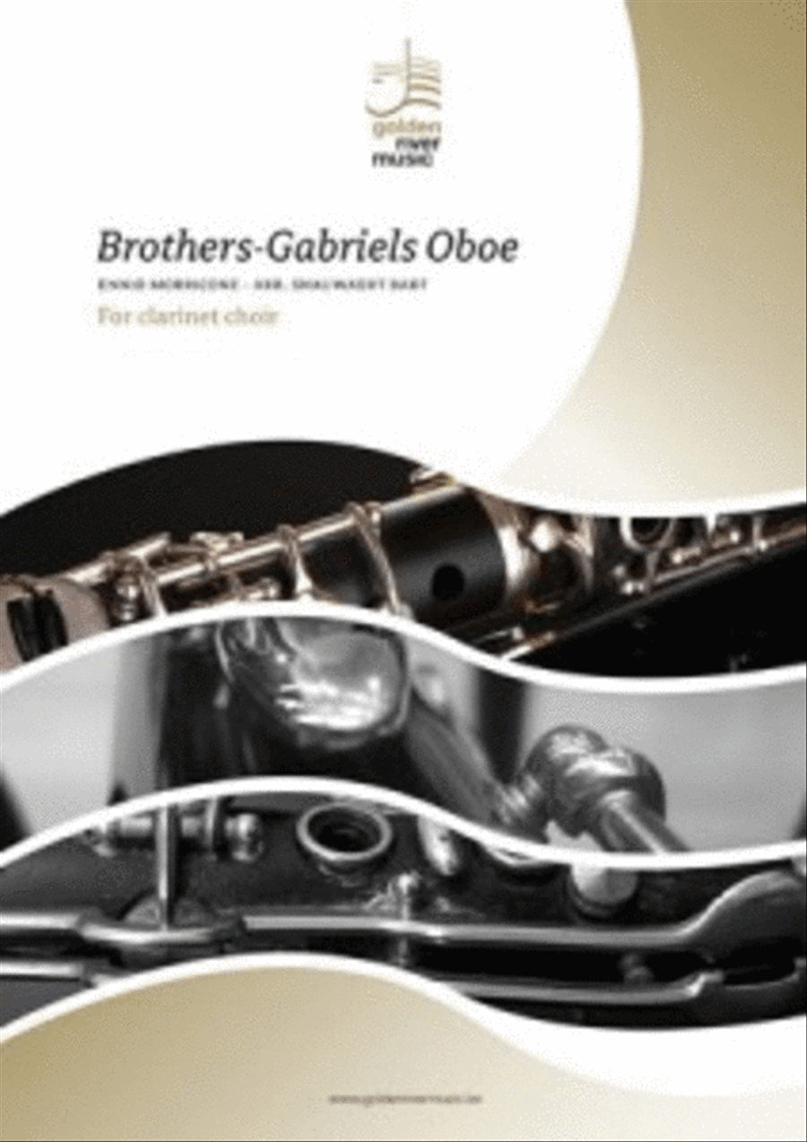 Brothers & Gabriels oboe for clarinet choir Clarinet Choir scores gallery preview page 1