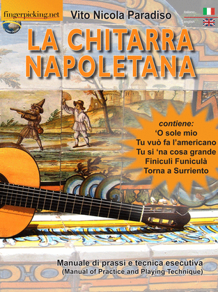 Book cover for La chitarra napoletana [italiano/inglese]