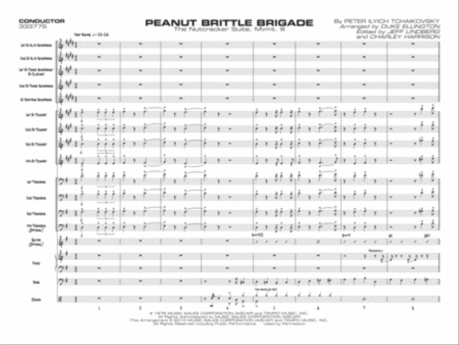 The Nutcracker Suite Jazz Ensemble scores gallery preview page 49