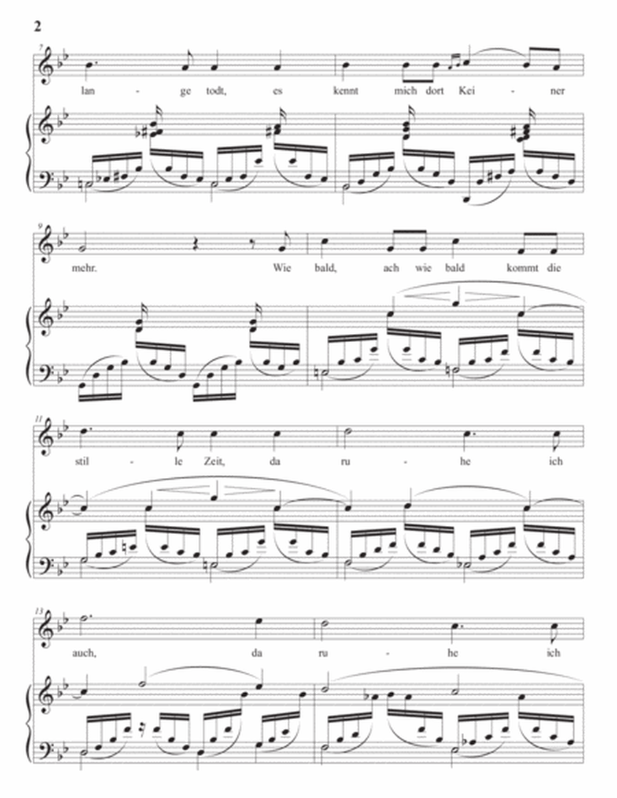SCHUMANN: In der Fremde, Op. 39 no. 1 (in 3 high keys: G, F-sharp, F minor)