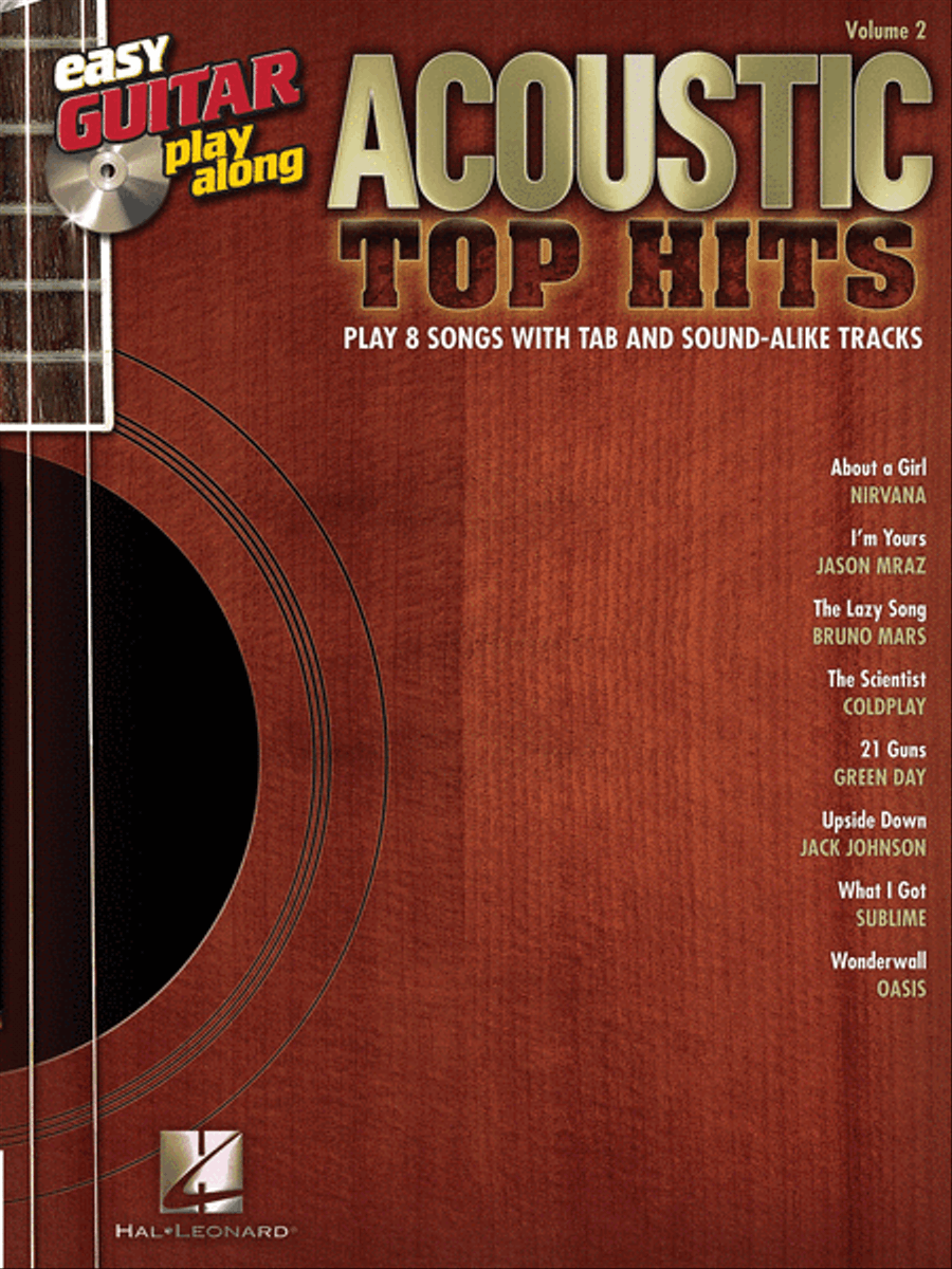 Acoustic Top Hits Acoustic Top Hits Acoustic Guitar scores gallery preview page 1