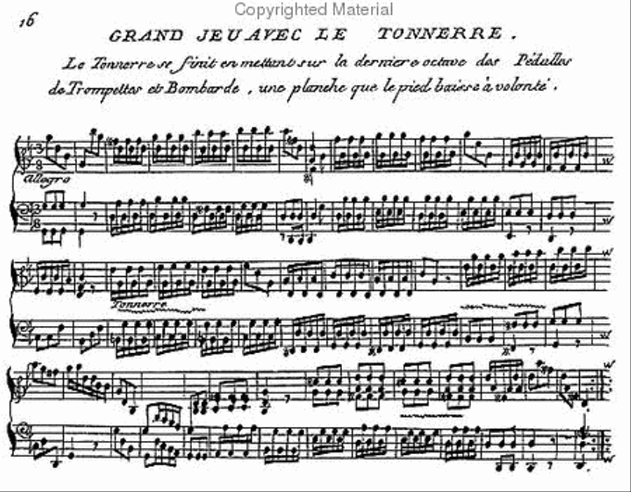 Organ pieces dans un Genre Nouveau Organ Solo scores gallery preview page 3