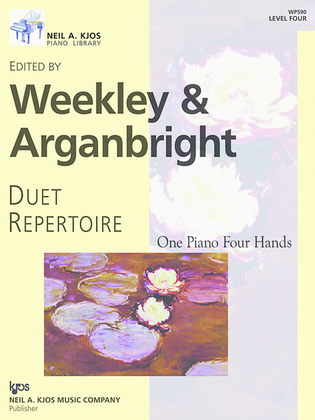 Book cover for Duet Repertoire - Level 4
