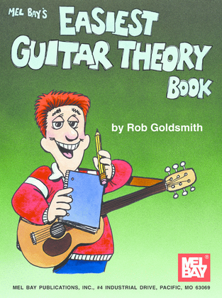 Book cover for Easiest Guitar Theory Book