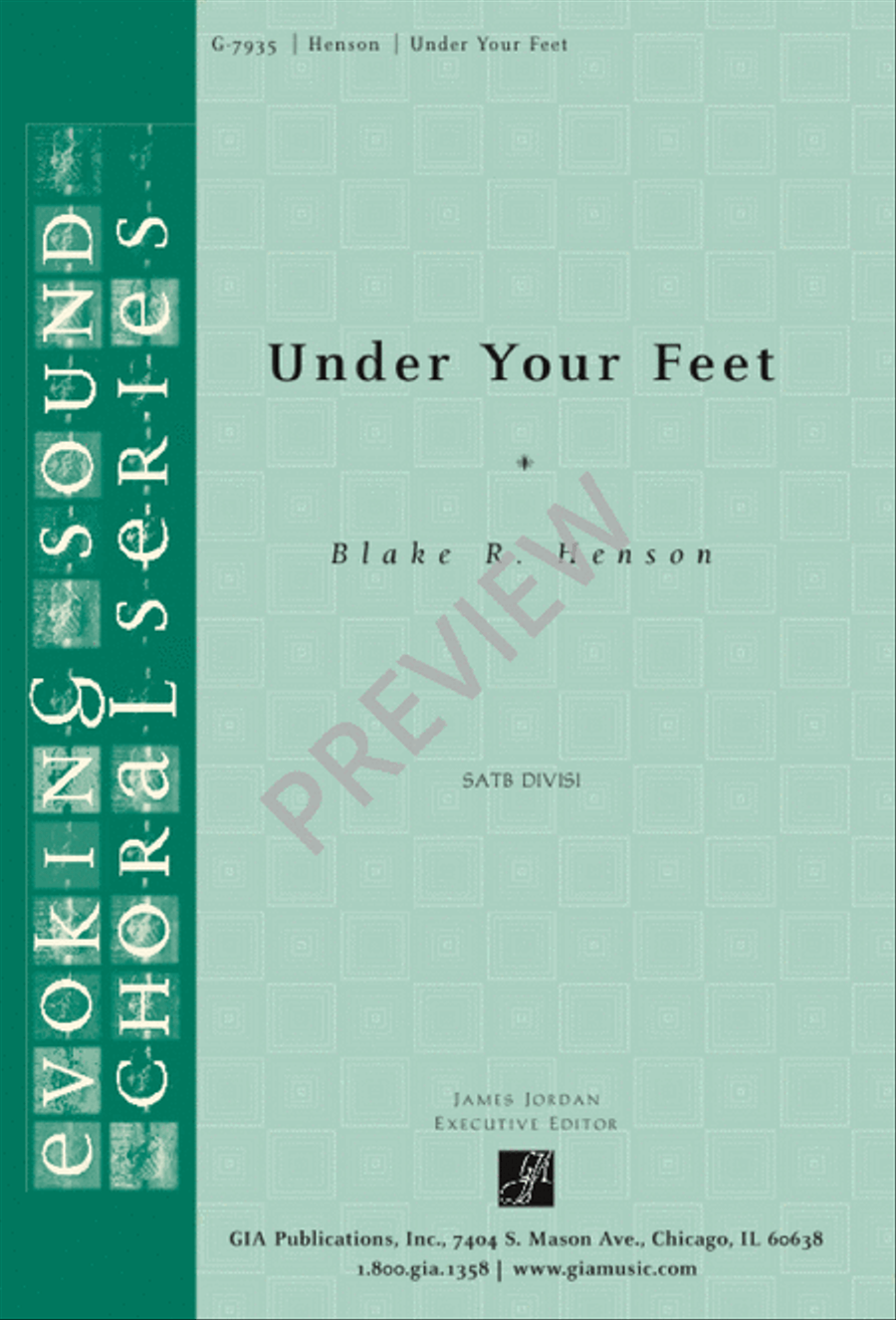 Under Your Feet Divisi scores gallery preview page 2