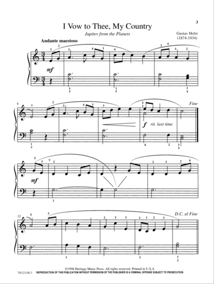Mastering Melodies: Early Twentieth Century Piano Solo scores gallery preview page 3