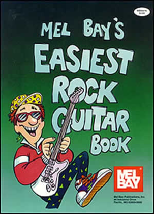 Book cover for Easiest Rock Guitar Book