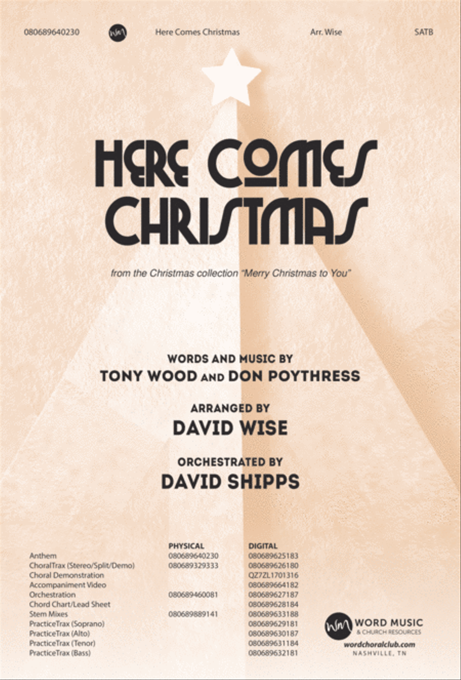 Here Comes Christmas - Anthem 4-Part scores gallery preview page 2