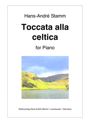 Book cover for Toccata alla celtica for Piano