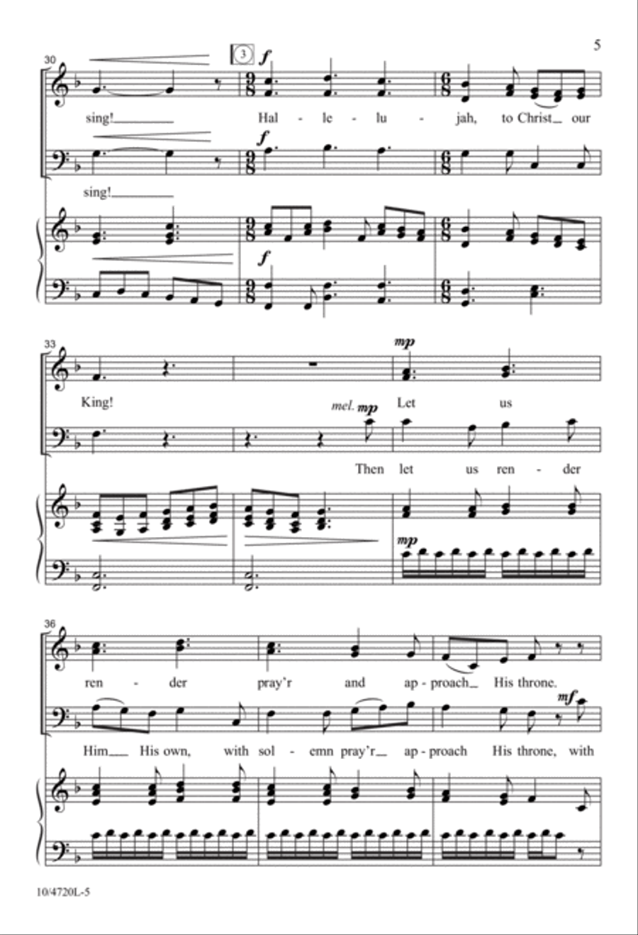 Easter Carol 2-Part scores gallery preview page 5