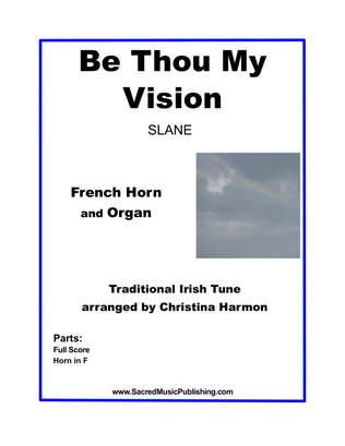 Book cover for Be Thou My Vision – French Horn and Organ
