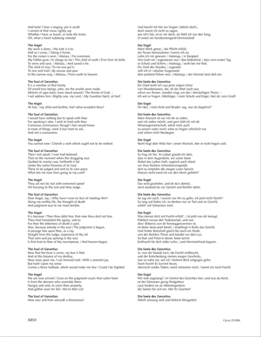 The Dream of Gerontius Divisi scores gallery preview page 21