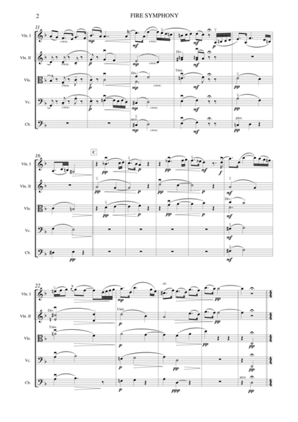 Salvatore Passantino: FIRE SYMPHONY (ES-21-025) - Score Only