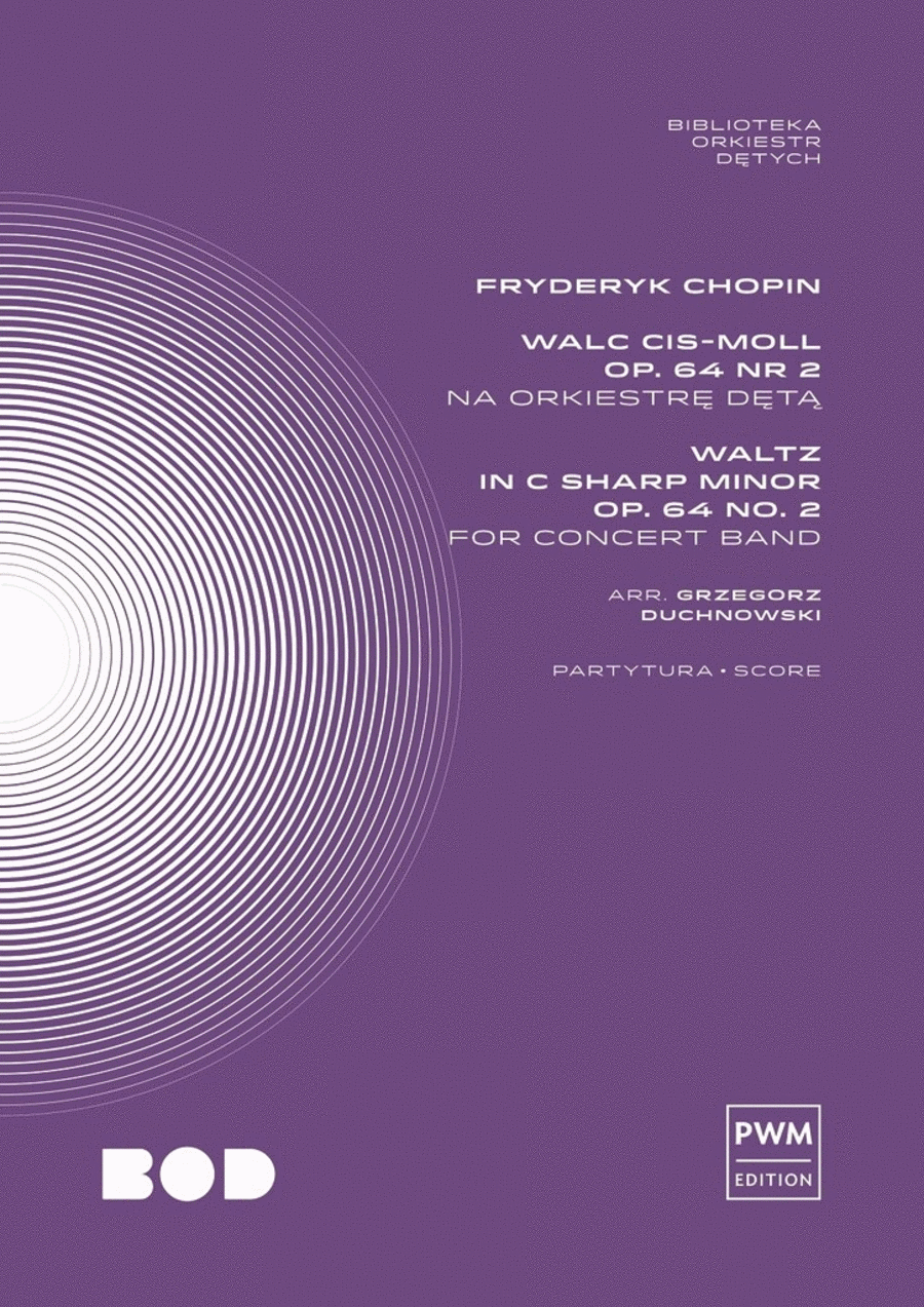 Waltz In C Sharp Minor Op.62 No.2 Concert Band scores gallery preview page 1