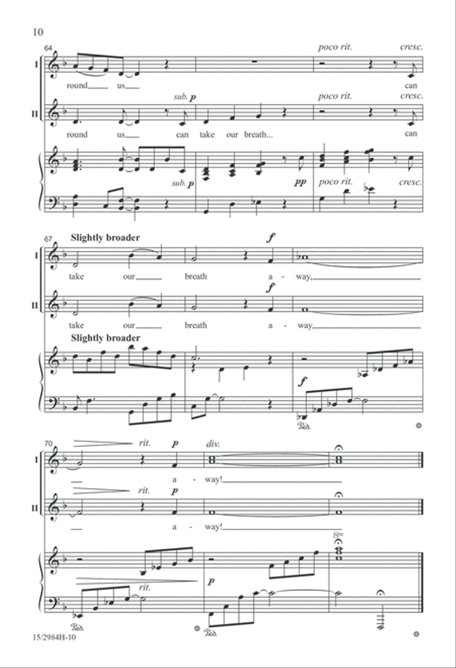 The Simplest Things The Simplest Things 2-Part scores gallery preview page 10