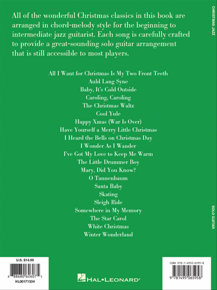Christmas Jazz Electric Guitar scores gallery preview page 6