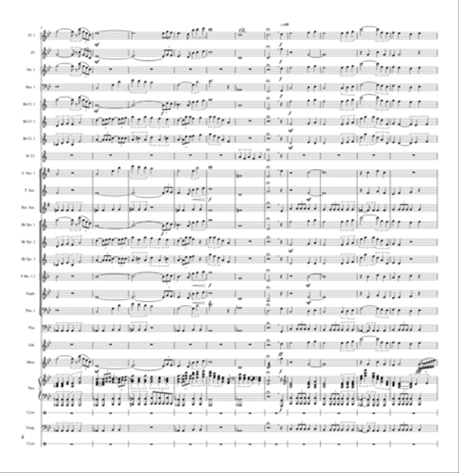 Mean Percussion Ensemble scores gallery preview page 4