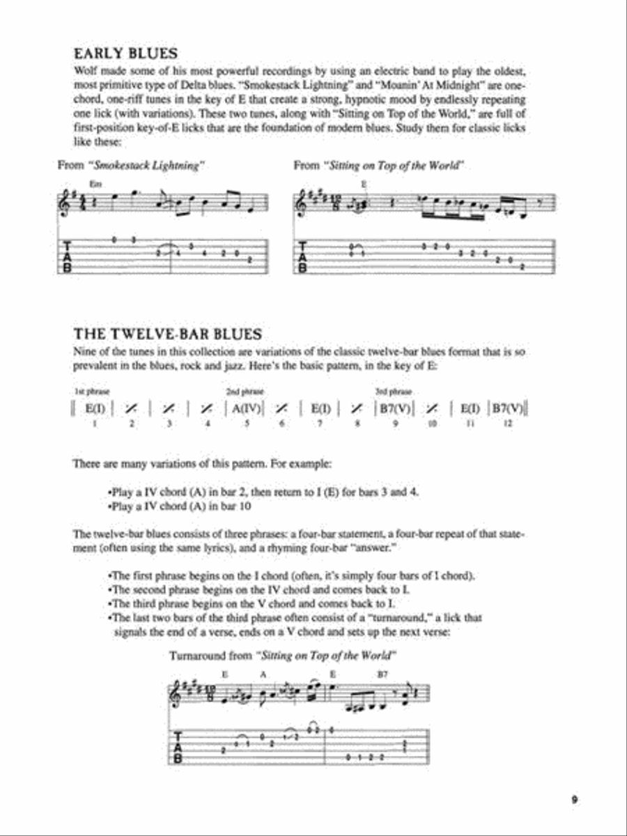 Howlin' Wolf Electric Guitar scores gallery preview page 8
