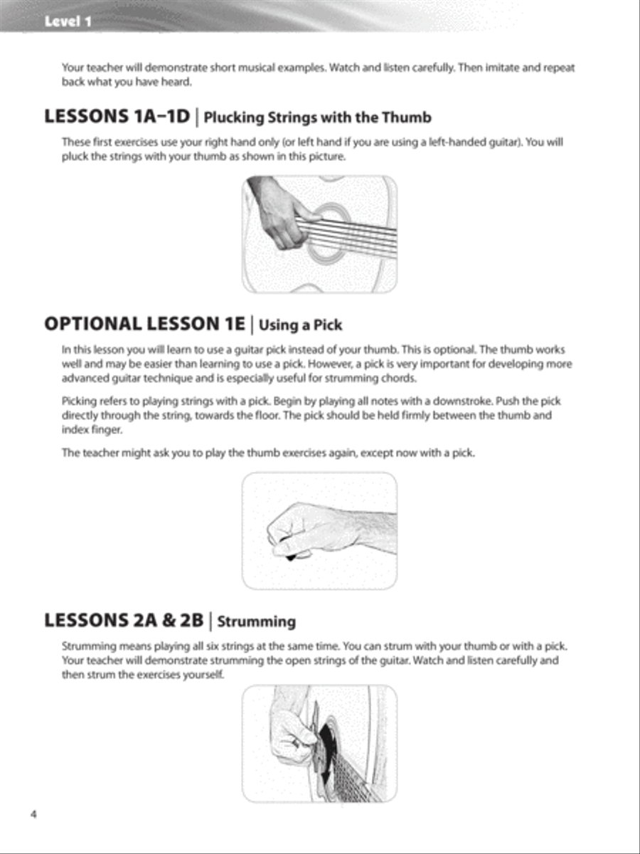 Sound Innovations for Elementary Class Guitar Guitar scores gallery preview page 5