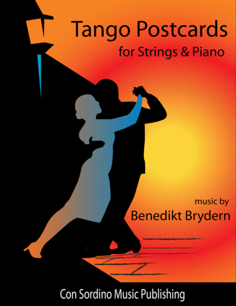 Four Tango Postcards Four Tango Postcards String Orchestra scores gallery preview page 1