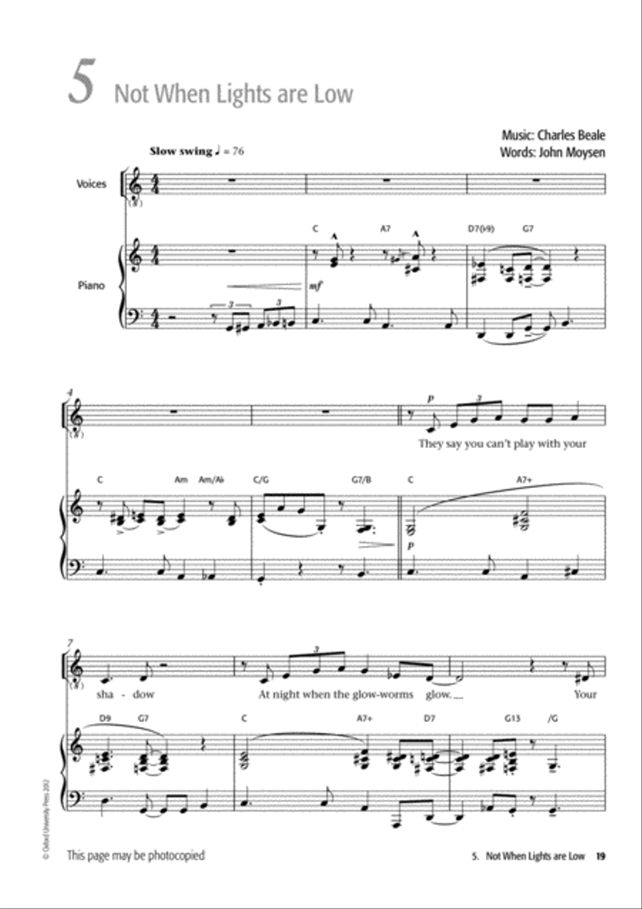 Popular Voiceworks 2 4-Part scores gallery preview page 5