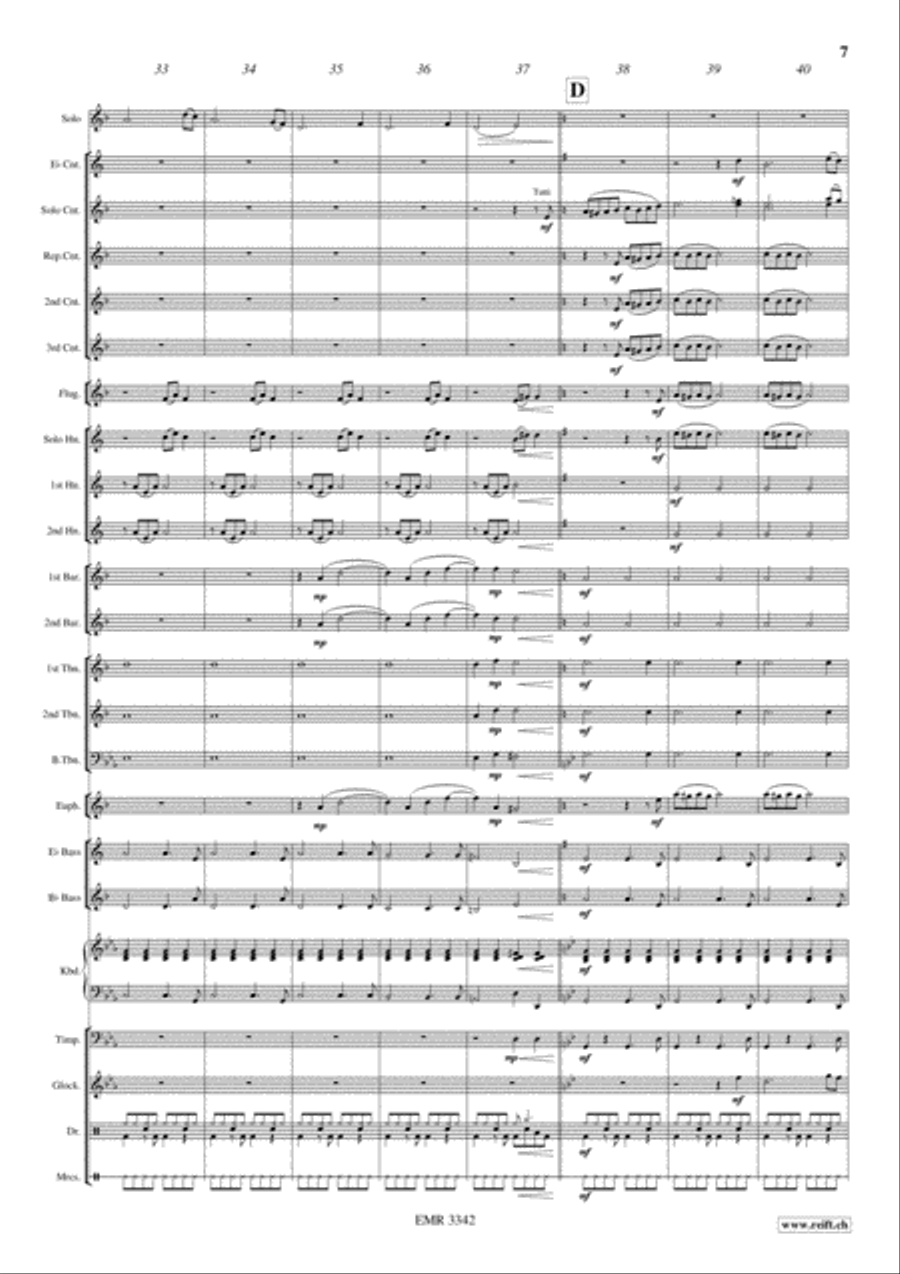 El Condor Pasa Brass Band scores gallery preview page 8